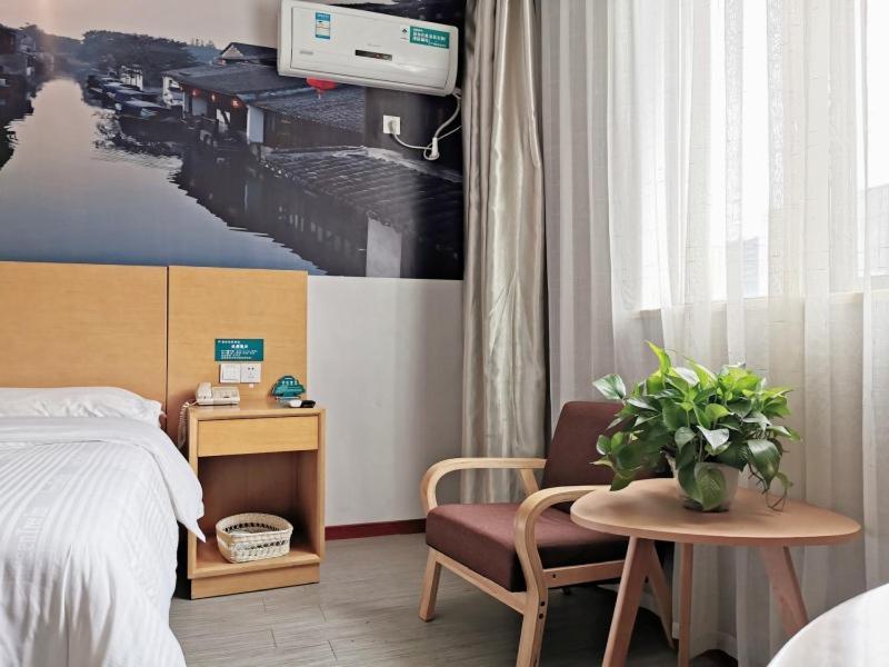 Greentree Inn Jiangsu Suzhou International Film City South Jinshan Road Express Hotel Exteriér fotografie