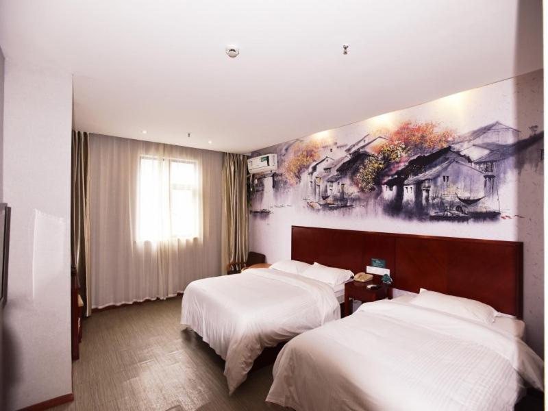 Greentree Inn Jiangsu Suzhou International Film City South Jinshan Road Express Hotel Exteriér fotografie