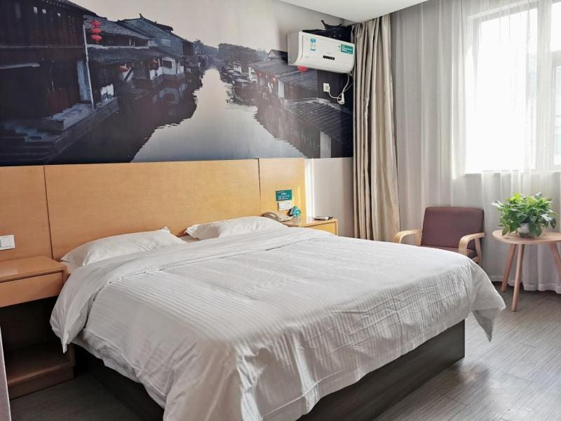 Greentree Inn Jiangsu Suzhou International Film City South Jinshan Road Express Hotel Exteriér fotografie
