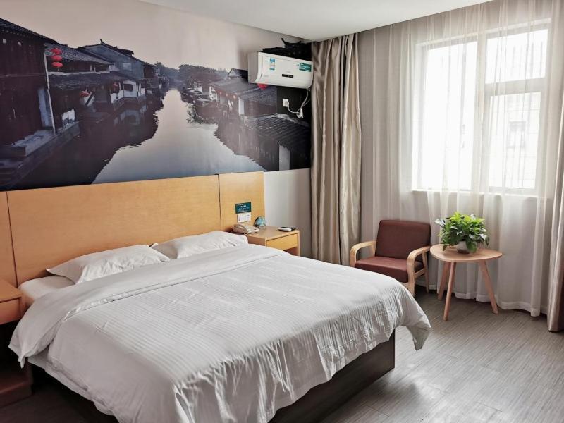 Greentree Inn Jiangsu Suzhou International Film City South Jinshan Road Express Hotel Exteriér fotografie