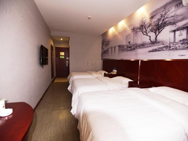 Greentree Inn Jiangsu Suzhou International Film City South Jinshan Road Express Hotel Exteriér fotografie