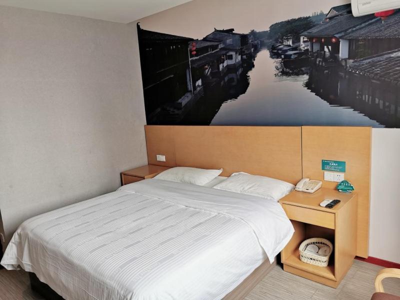 Greentree Inn Jiangsu Suzhou International Film City South Jinshan Road Express Hotel Exteriér fotografie
